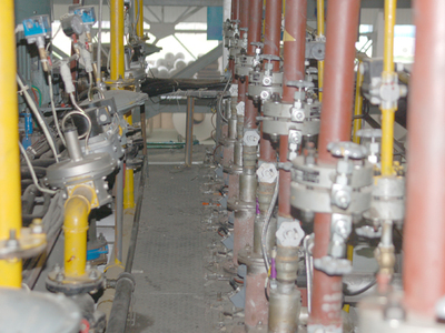 40T燃气加热喷吹式退火炉