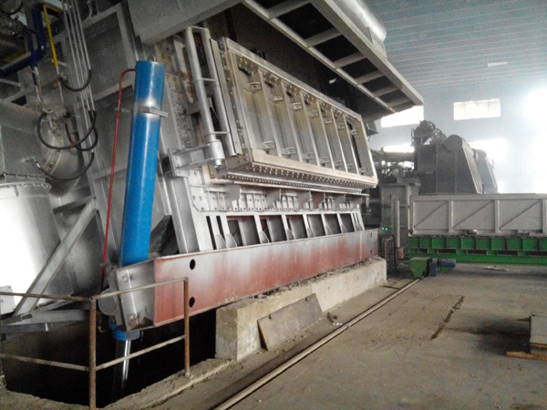 26吨倾动熔铝炉