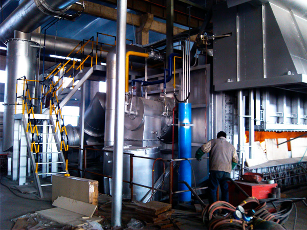 26吨倾动熔铝炉